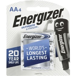 Energizer e2 AAA Lithium 4pk 001